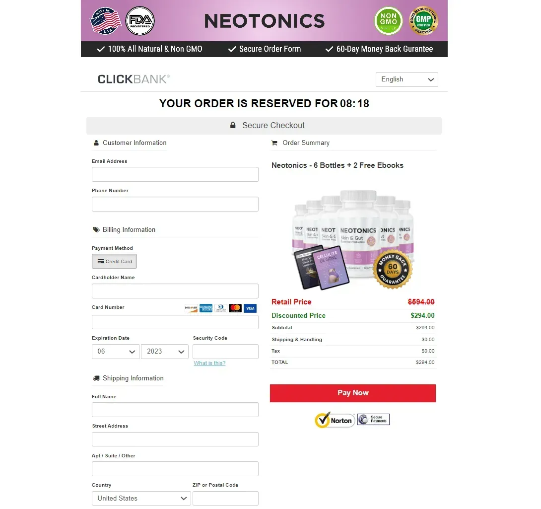 wrinkle remover neotonics order page